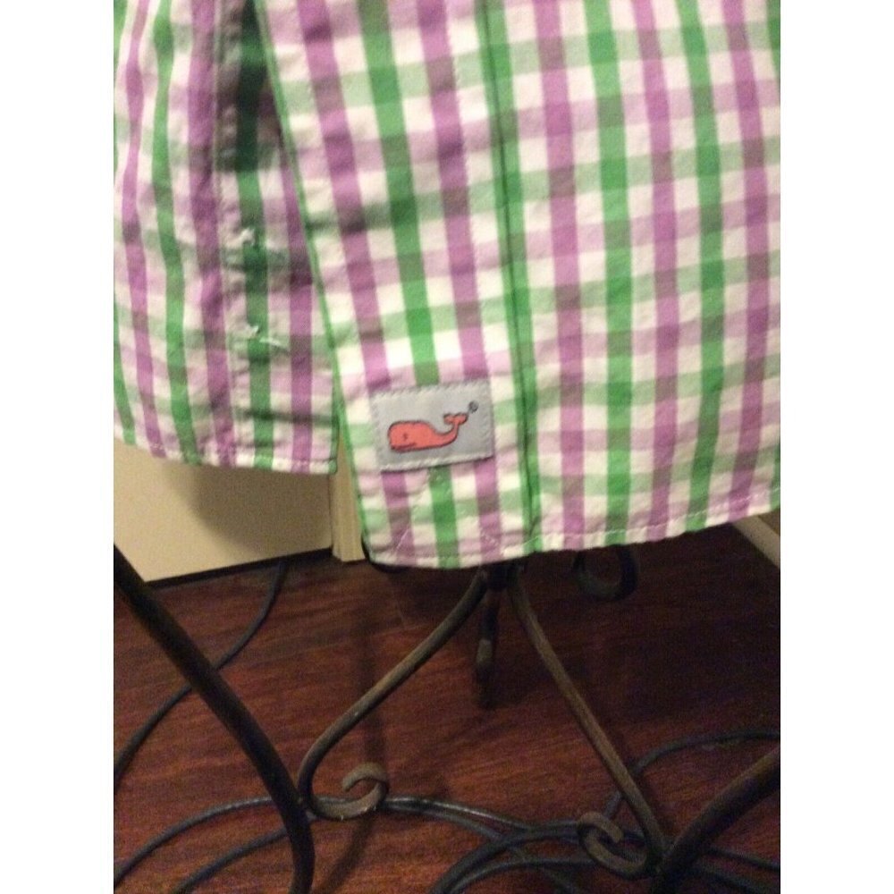 Vinyard Vines Murray Shirt Men's M Medium Shep And Ian Long Sleeve Button - Picture 5 of 11